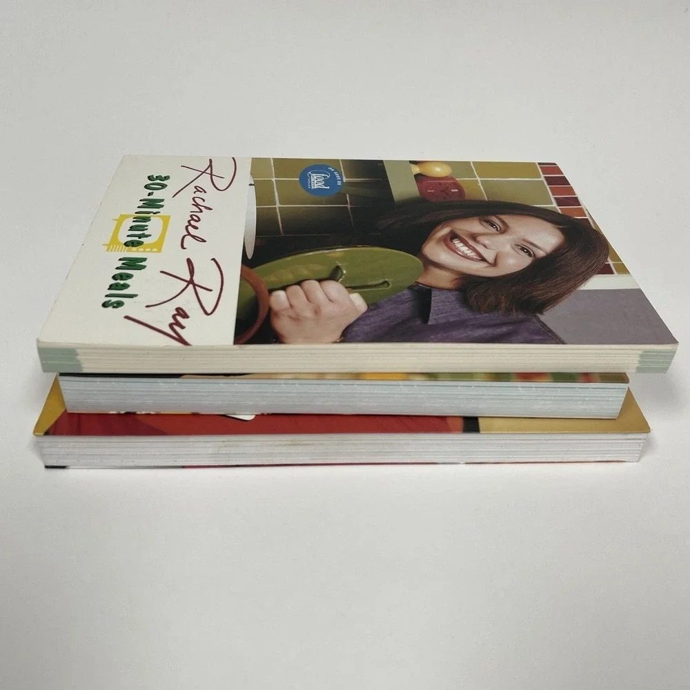 Rachael Ray Books 30-Minute‎ Meals Cookbooks Recipes Lot of 3